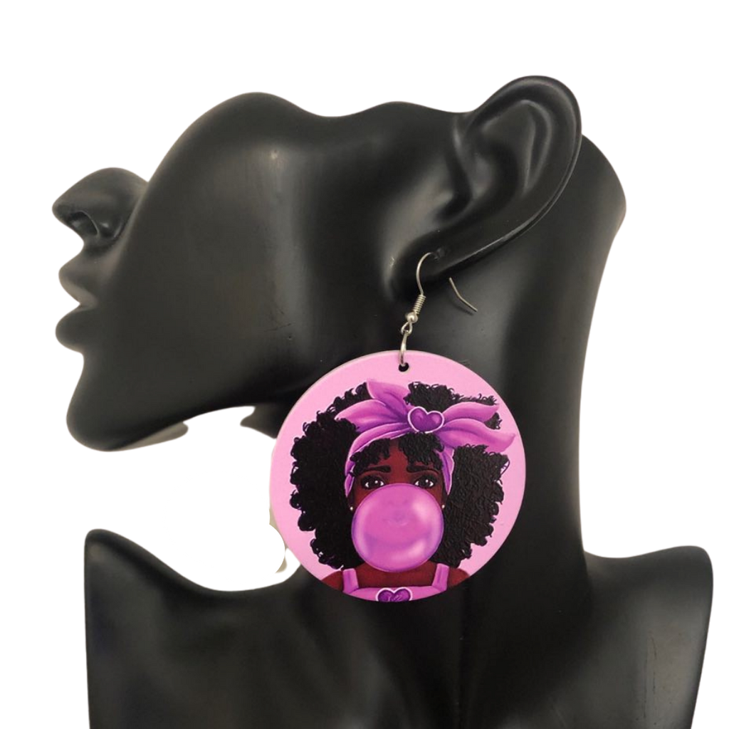 Bubblegum Girl Earrings